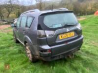 2009 MITSUBISHI OUTLANDER 4X4 - 3