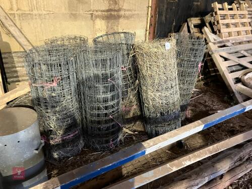 6 PART ROLLS OF STOCK WIRE (162)