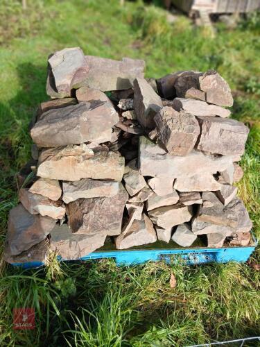 1 PALLET OF ROCKERY STONE