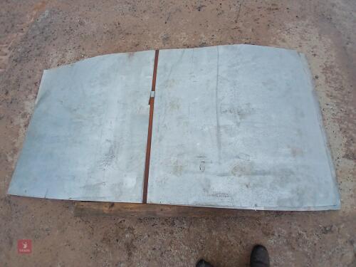 13 SHEETS OF 0.8MM GALVANISED SHEETS