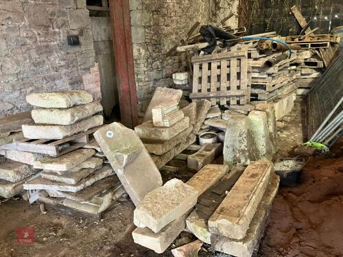 LRG QTY OF PORTLAND STONE (169)