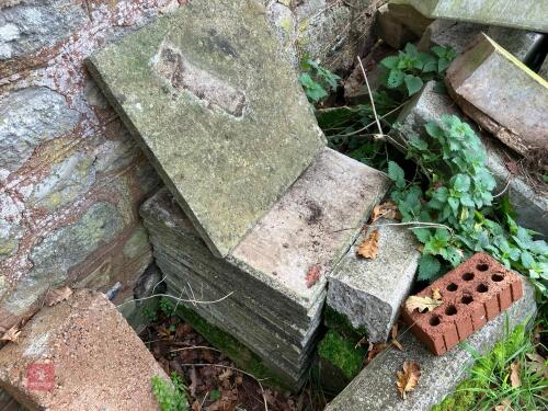 18 CONCRETE PAVING SLABS