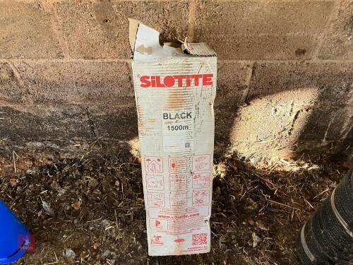1500M ROLL OF SILOTITE BLACK BALE WRAP