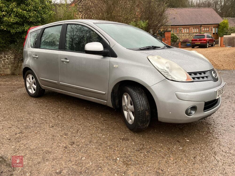 2008 NISSAN NOTE 1.4L CAR