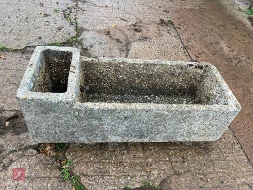 CONCRETE WATER TROUGH