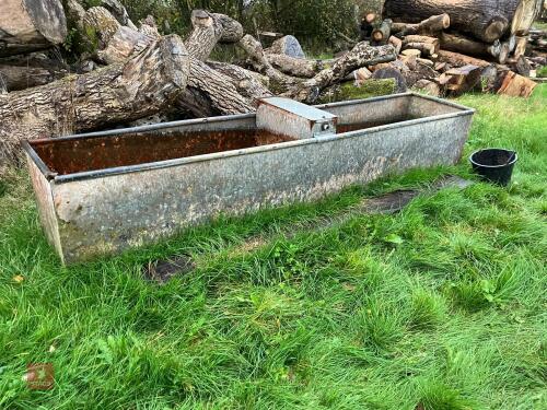GALVANISED 10' WATER TROUGH