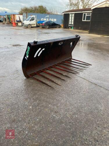 ALBUTT FORK WITH MANITOU BRACKETS