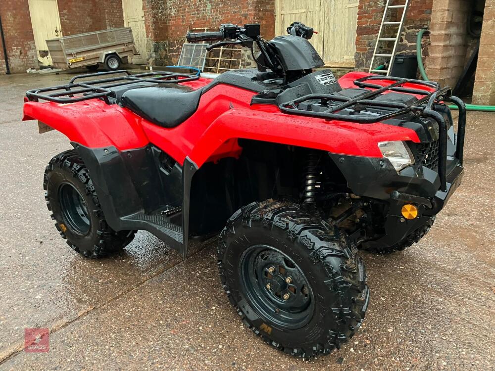 2018 HONDA 420 FOURTRAX ATV