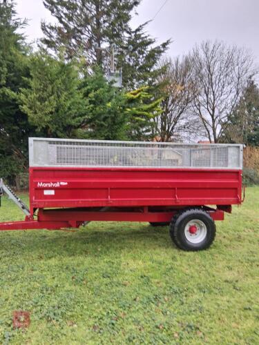 2023 MARSHALL S6 TIPPING TRAILER
