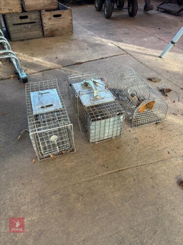 3 RAT TRAPS