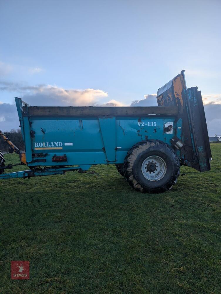 2011 ROLLAND 13.5 DUNG SPREADER (S/R)