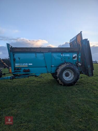 2011 ROLLAND 13.5 DUNG SPREADER (S/R)