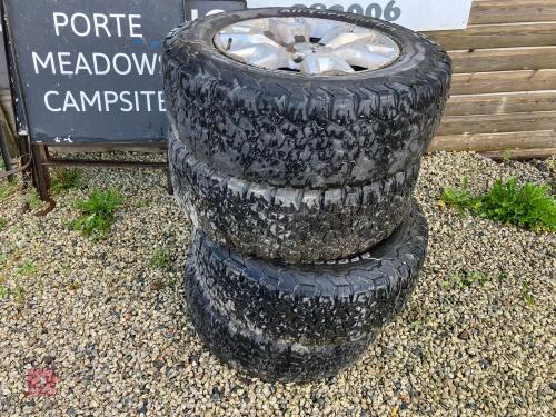 4 FORD RANGER 18'' ALLOYS