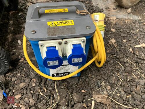 110V-240V STEP UP TRANSFORMER