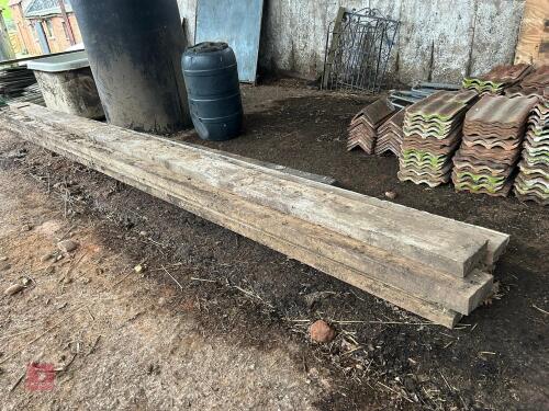 7 X 20' X 9'' X 3'' TIMBER BOARDS