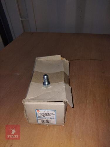 M12 X 25 SET SCREWS/BOLTS