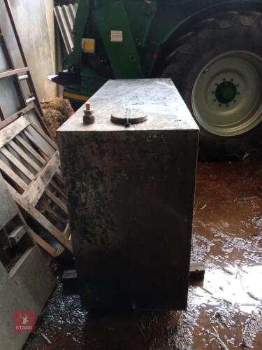 1000 LITRE WHITE DIESEL TANK