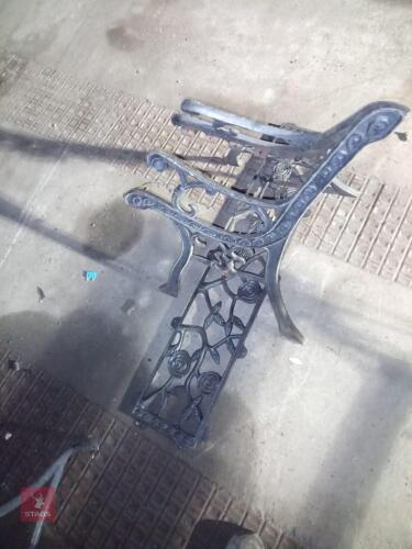 CAST IRON BENCH ENDS