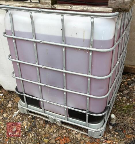 1000 LITRE TRAFFIC FILM REMOVER