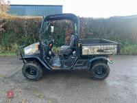 2020 KUBOTA X1110 4WD RTV (S/R) - 2