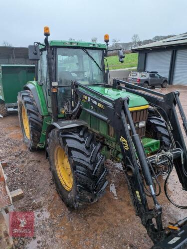 1999 JOHN DEERE 6910 4WD LOADER TRACTOR