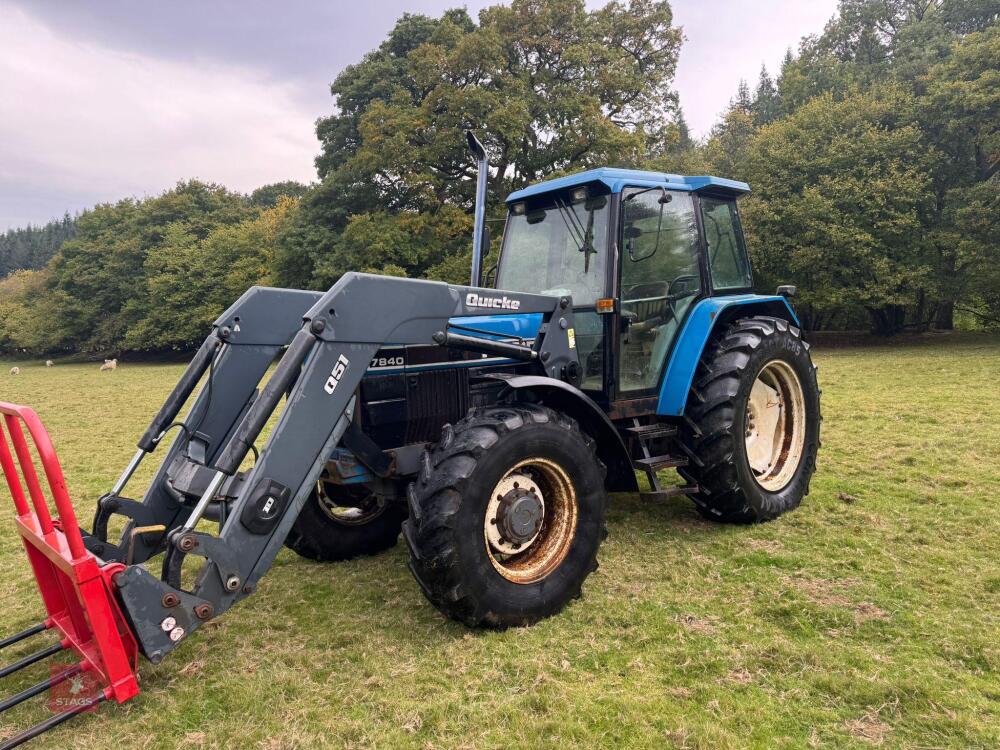 1995 FORD NEW HOLLAND 7840 4WD TRACTOR