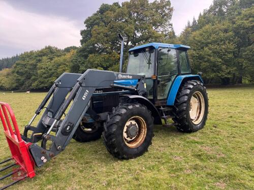 1995 FORD NEW HOLLAND 7840 4WD TRACTOR