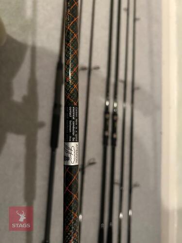 PAIR OF CARP FISHING RODS