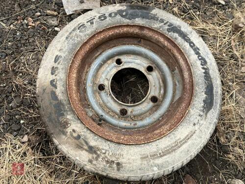 IFOR WILLIAMS TRAILER WHEEL