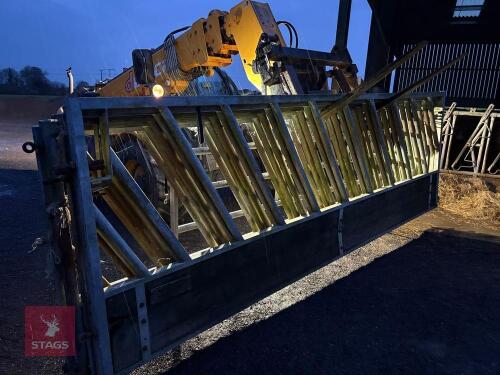 CATTLE DIAGONAL FEED BARRIERS