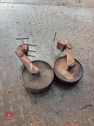 2 LAND WHEELS 18''