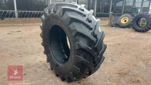 4 TRELLEBORG FRONT & REAR TRACTOR TYRES