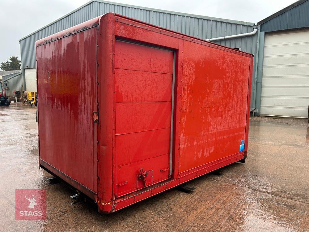 EX ROYAL MAIL LORRY BODY