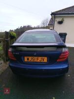 2001 MERCEDES C180 CAR - 5