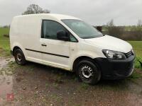 2011 VOLKSWAGEN CADDY TDI VAN
