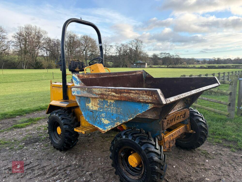 2003 BARFORD SX3000 3T DUMPER