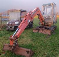 2009 HITACHI ZX 25 CLR COMPACT EXCAVATOR