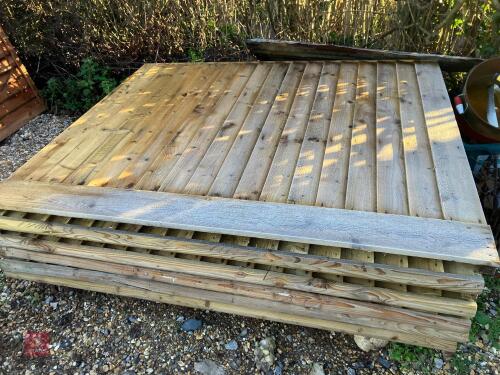 5 X 5' CLOSE BOARD TANALISED PANELS