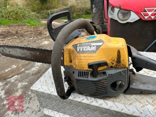 MCCULLOCH TITAN CHAINSAW (S/R)