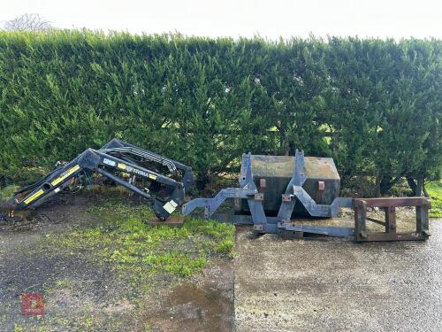 TRIMA 790 LOADER, BUCKET & BALE SPIKE