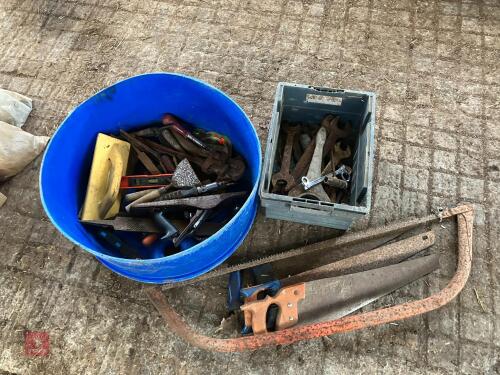 ASSORTED HAND/WORKSHOP TOOLS