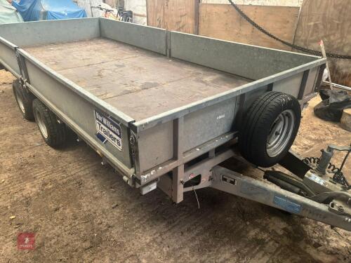 IFOR WILLIAMS LM146 14' 3.5T TRAILER