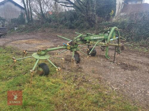 KRONE 4 STAR HAY TURNER/HAY BOB (S/R)