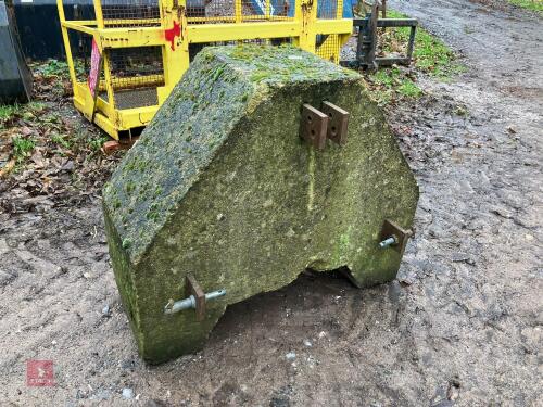 CONCRETE WEIGHT BLOCK