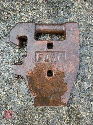 FORD TRACTOR FRONT WEIGHT