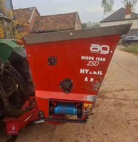 AG DISPENSER 150 CUBICLE BEDDER
