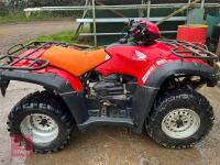 HONDA TRX500 4WD QUAD BIKE - 3