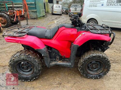 HONDA TRX500 4WD QUAD BIKE