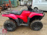HONDA TRX500 4WD QUAD BIKE