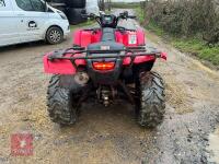 HONDA TRX500 4WD QUAD BIKE - 4